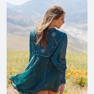 Free People Golden Bali Dress